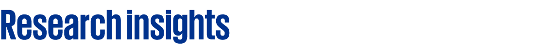 Research insights