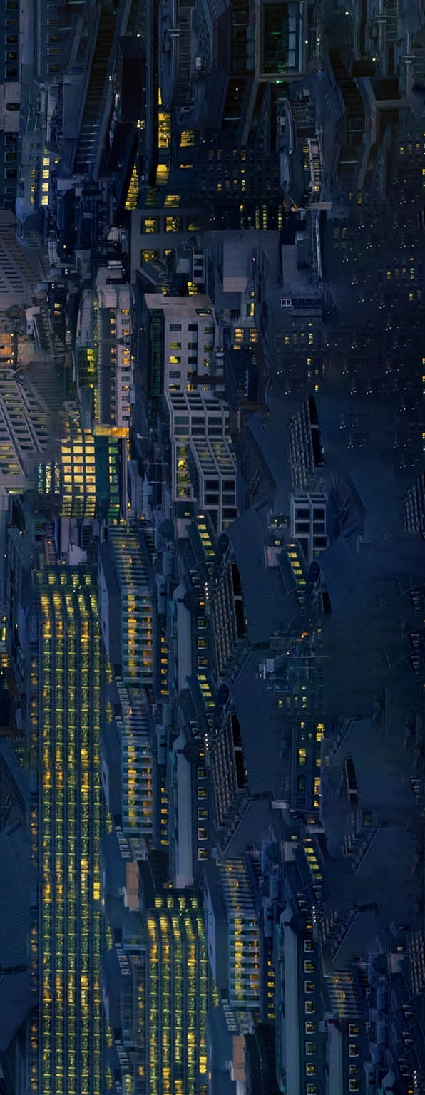 London financial district at night , including The Heron Tower, Tower 42, The Gherkin (30 St  Marys Axe), The Cheesegrater (The Leadnehall building) and The Walkie Talkie (20 Fenchurch Street),